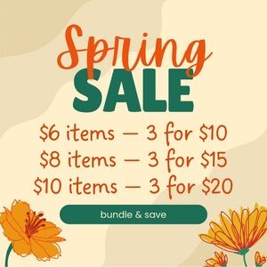 S P R I N G 🌼 S A L E